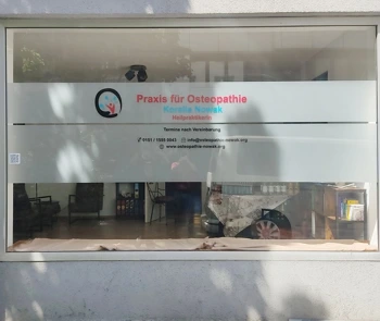 Schaufensterbeschriftung