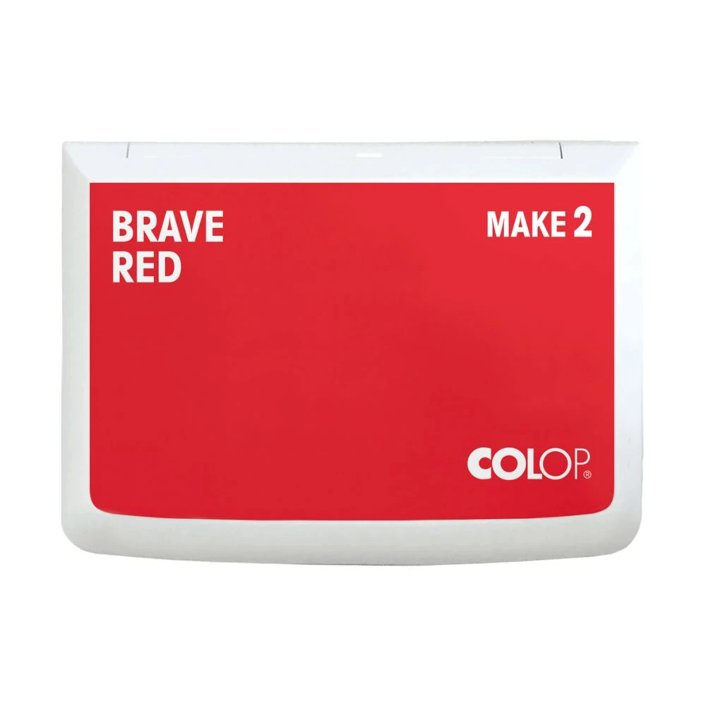 Colop Make 2 - brave red - (Faltkarton)