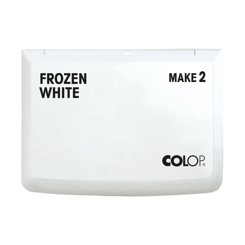 Colop Make 2 - frozen white - (Faltkarton)