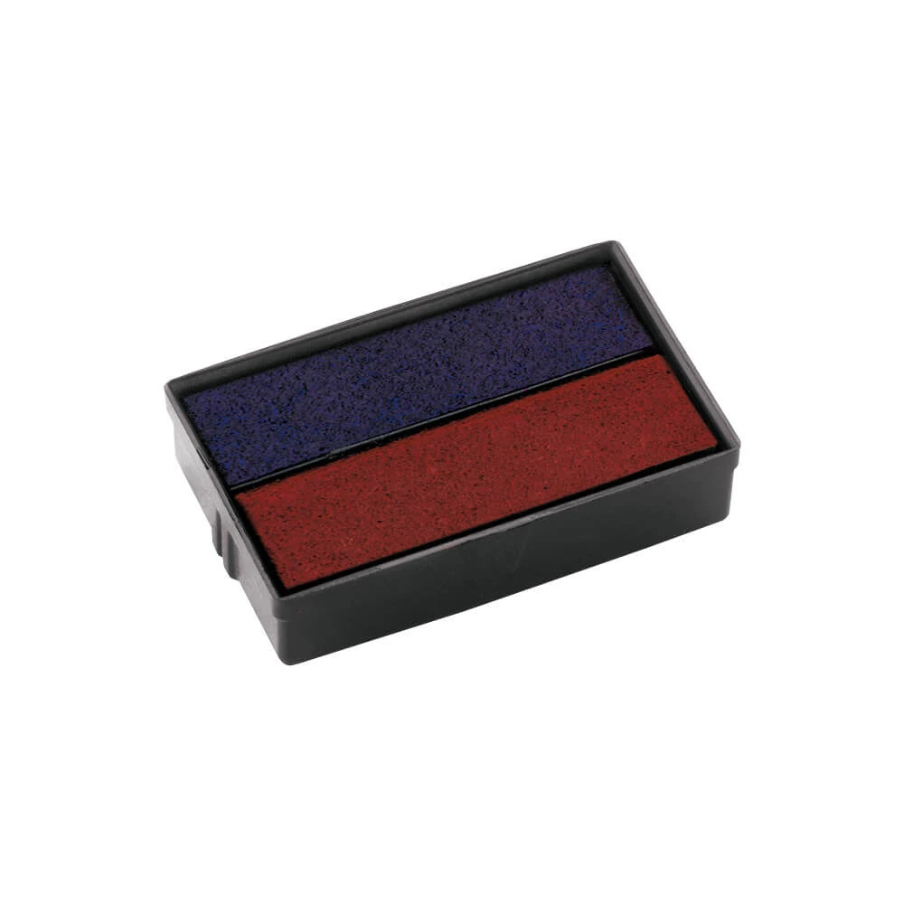 Colop Ersatzkissen E/10/2 - blau/rot