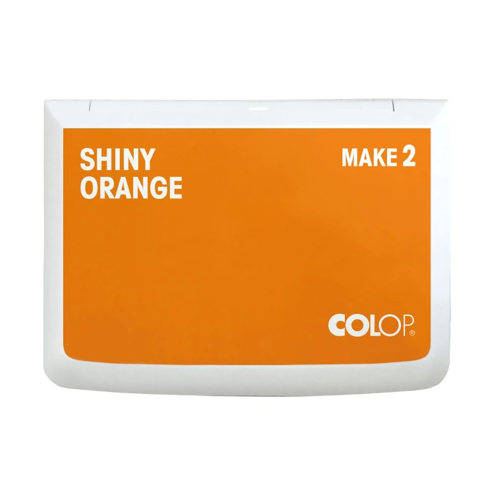 Colop Make 2 - shiny orange - (Faltkarton)
