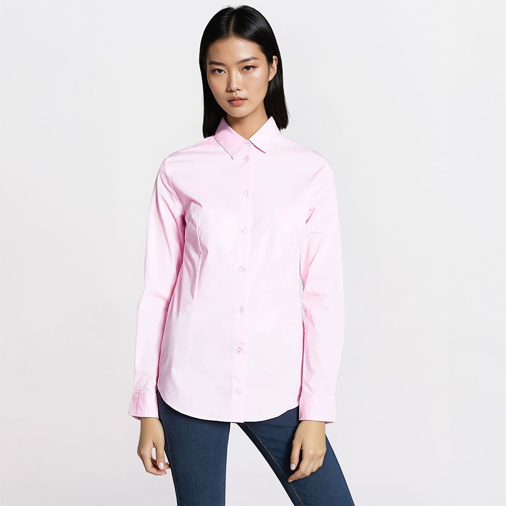 Slim-Fit Bluse Frauen
