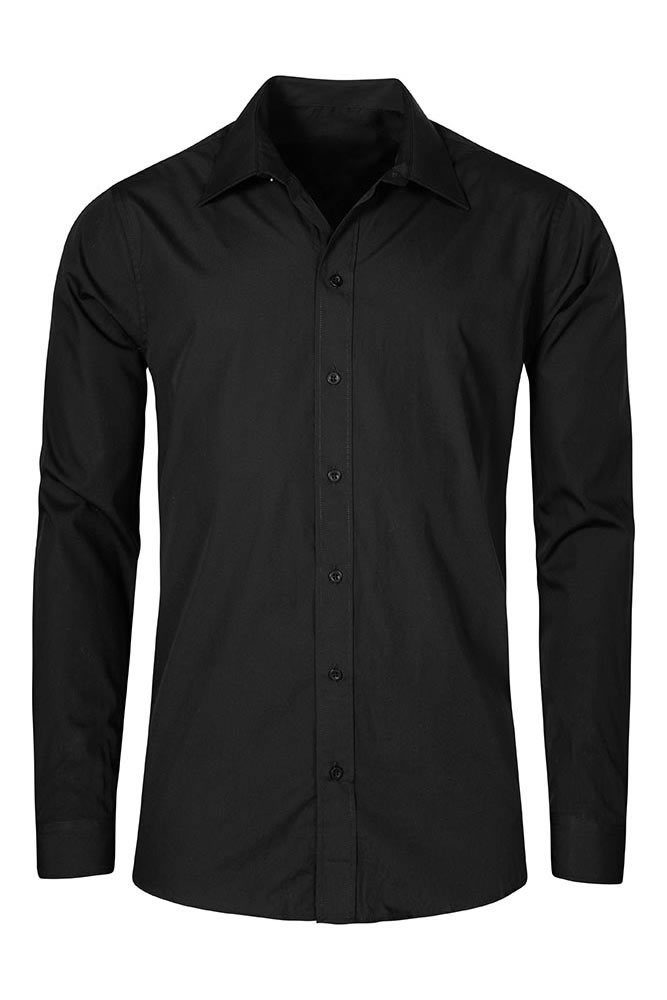 Business Langarm-Hemd Plus Size Männer
